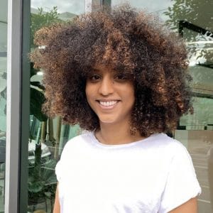 Big Afro Hair Style