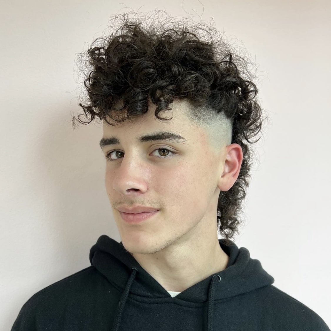 curly fade