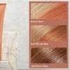 blonde, dark blonde and light brown