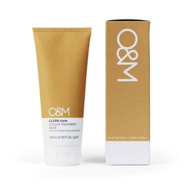 o&M beige colour treatment