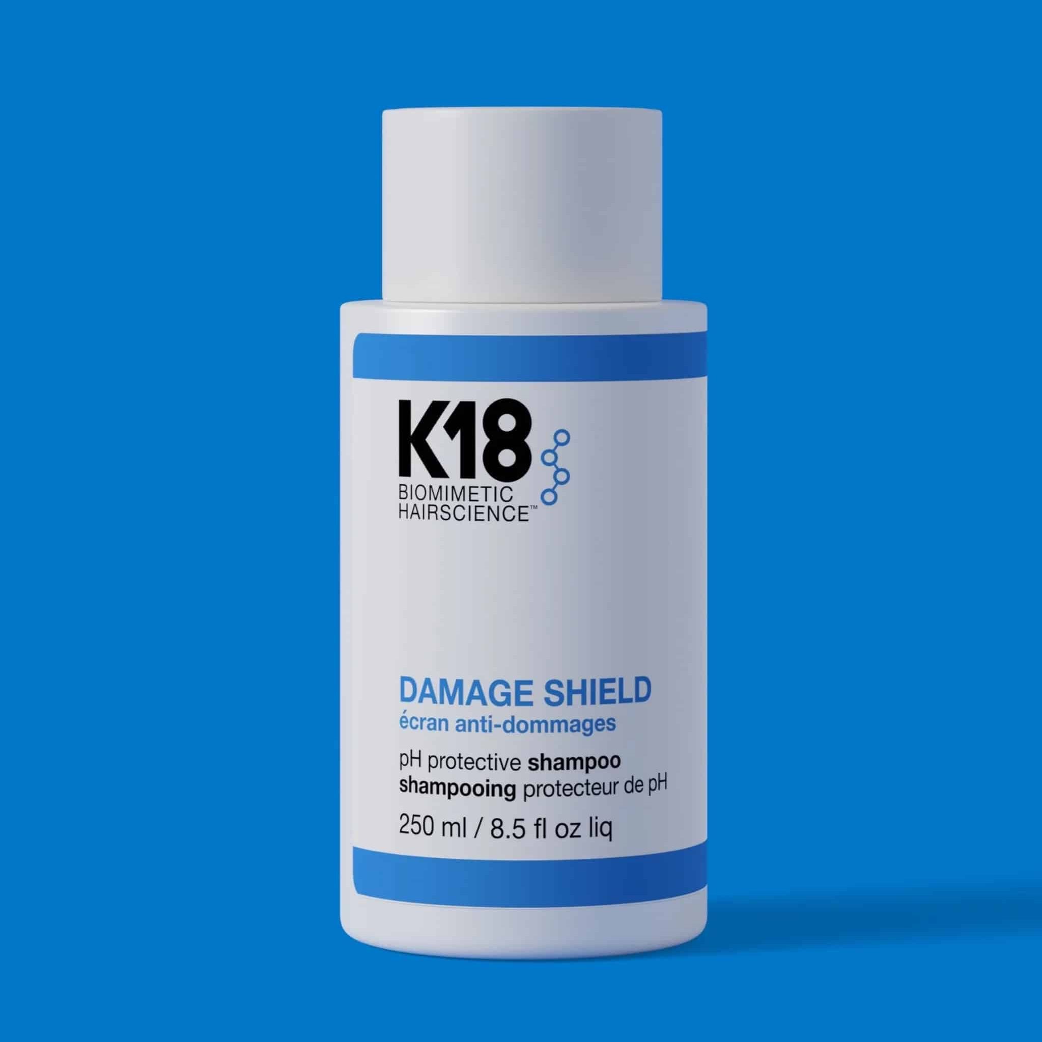K18 DAMAGE SHIELD pH protective shampoo