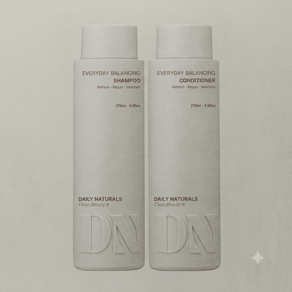 Daily Naturals Everyday Balancing shampoo and conditioner
